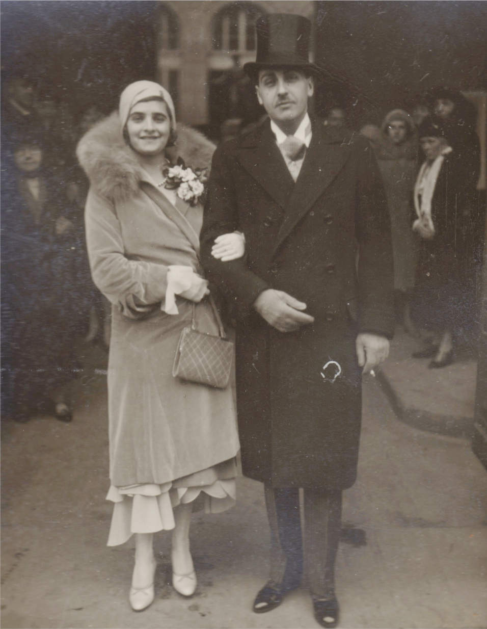Eduardo Propers kopā ar sievu Helēnu Fuldu-Springu.