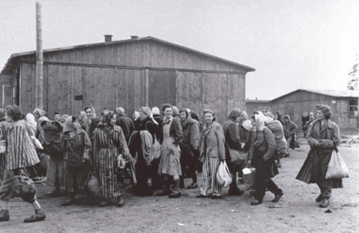 Grieķijas ebreju atbrīvošana no Bergenes-Belzenes nometnes 1945. gada aprīlī.